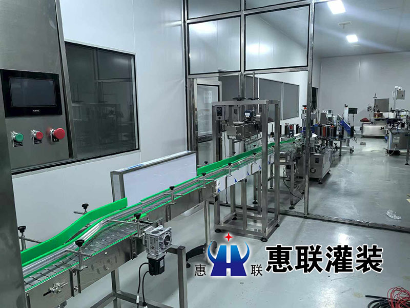 4头跟踪式食用油生产线调试完成